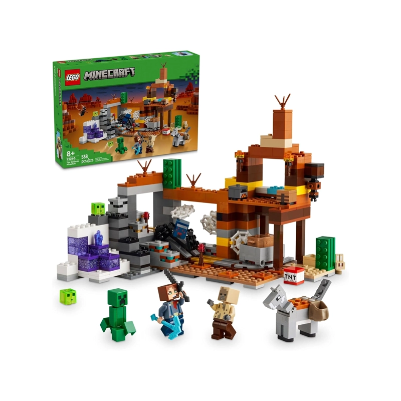 LEGO MINECRAFT THE BADLANDS MINESHAFT 21263 - 1