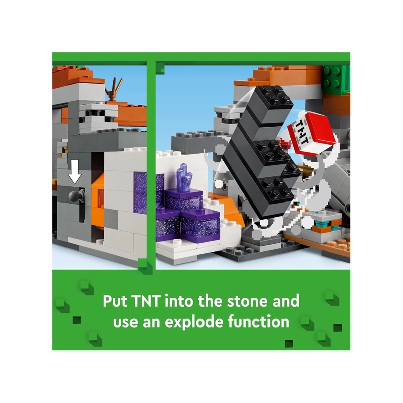 LEGO MINECRAFT THE BADLANDS MINESHAFT 21263 - 3
