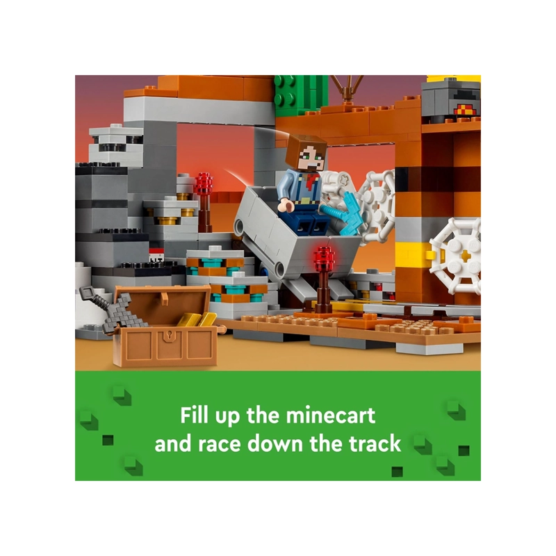 LEGO MINECRAFT THE BADLANDS MINESHAFT 21263 - 5