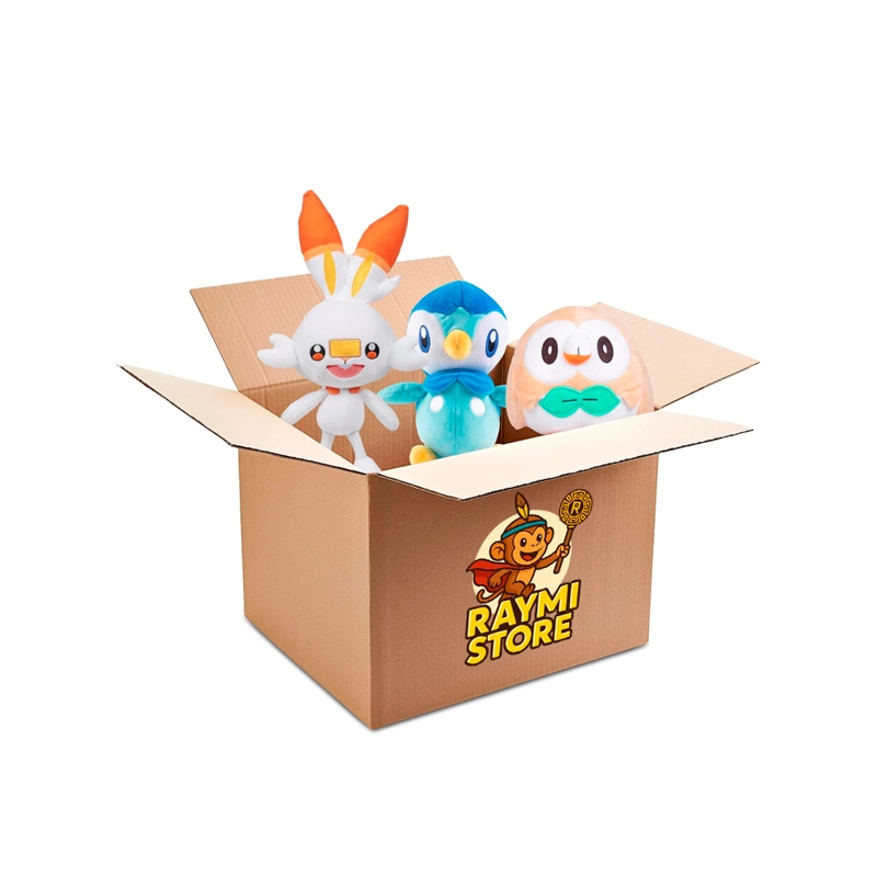 POKEMON 3 PELUCHES SURPRISE BOX - 2