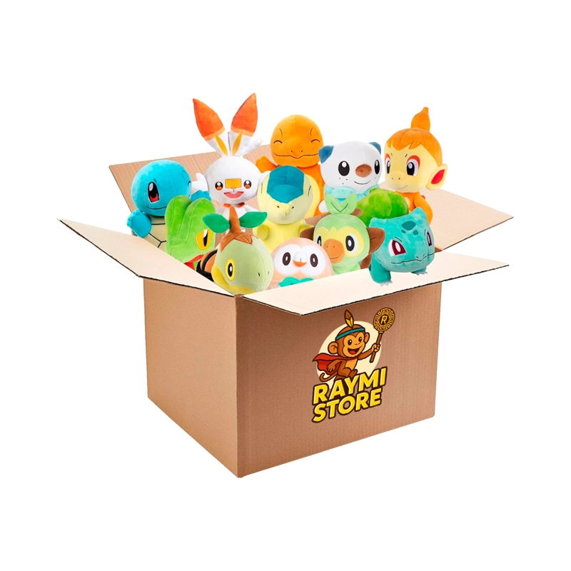 POKEMON 5 PELUCHES SURPRISE BOX - 1