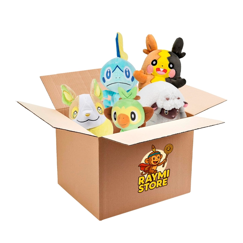 POKEMON 5 PELUCHES SURPRISE BOX - 2