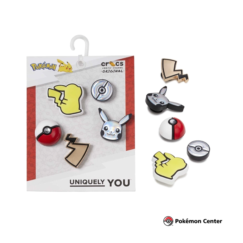 POKEMON ELEVATED JIBBITZ SHOE CHARMS BY CROCS 5 PACK - 1