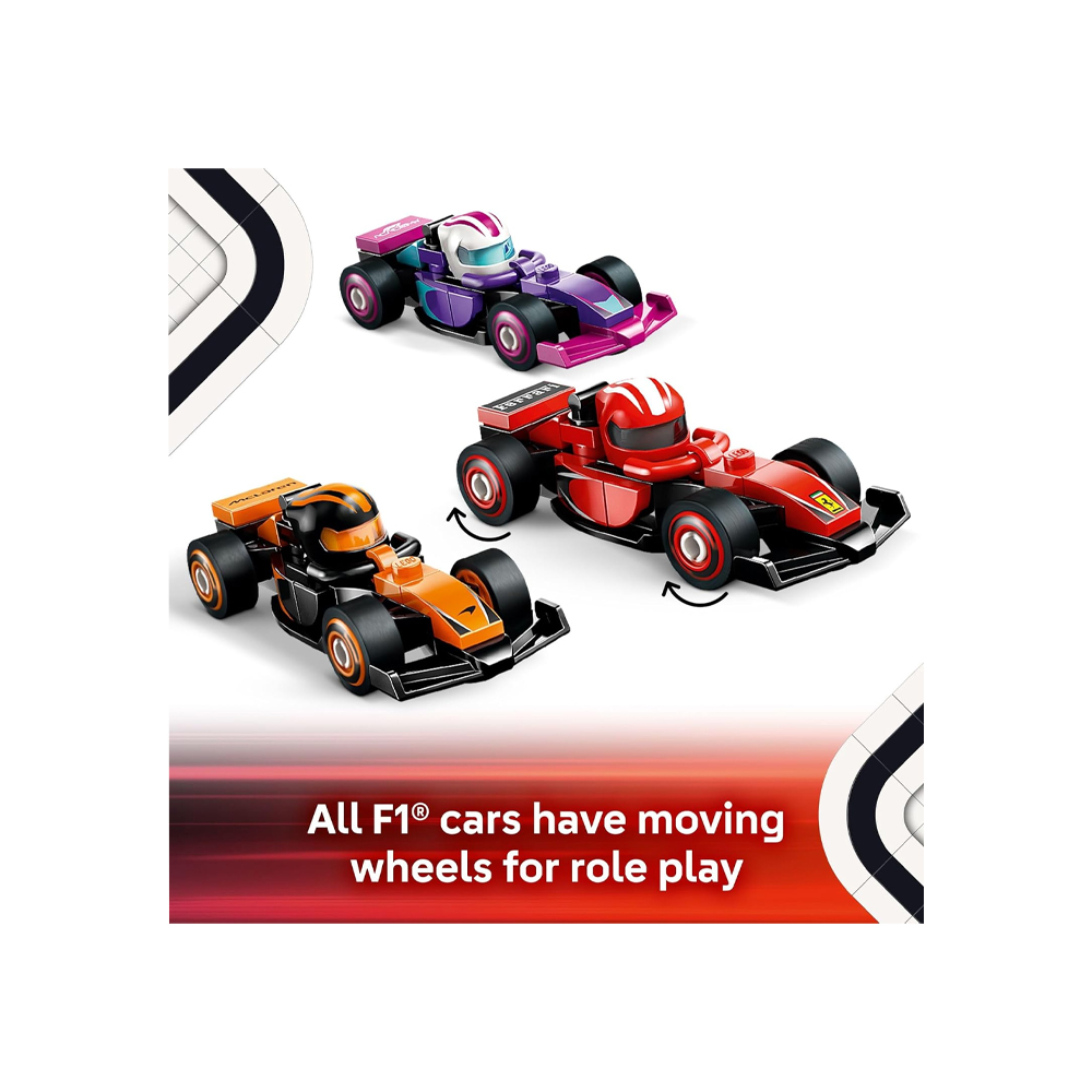 LEGO F1 COLLECTIBLE RACE CARS 6 PACK BUILDING SET 66796 - 4