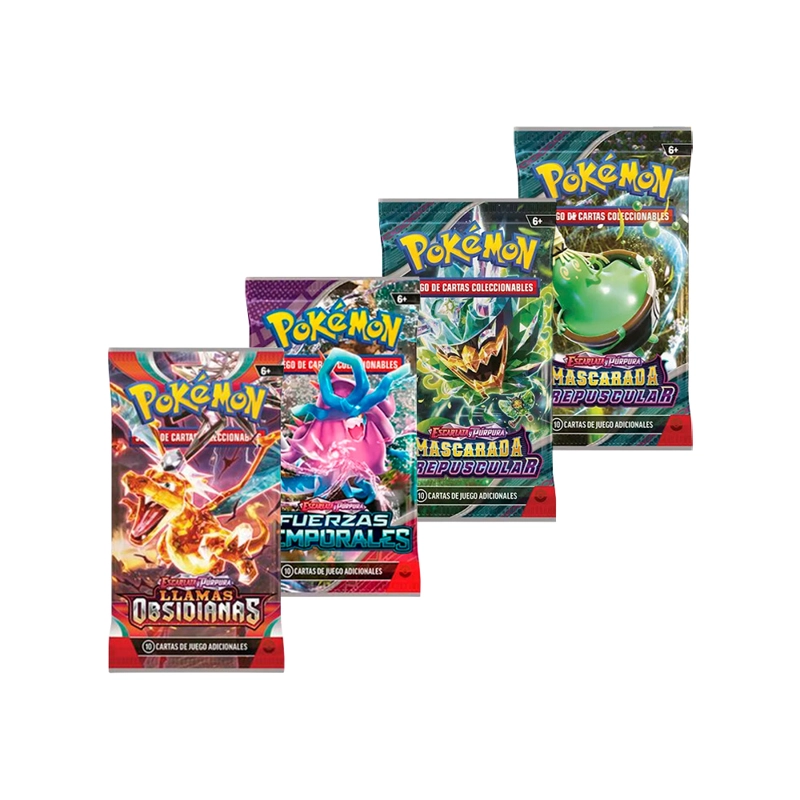 POKEMON TCG PARADOX CLASH TIN FERROVERDOR EX ESPAÑOL - 3