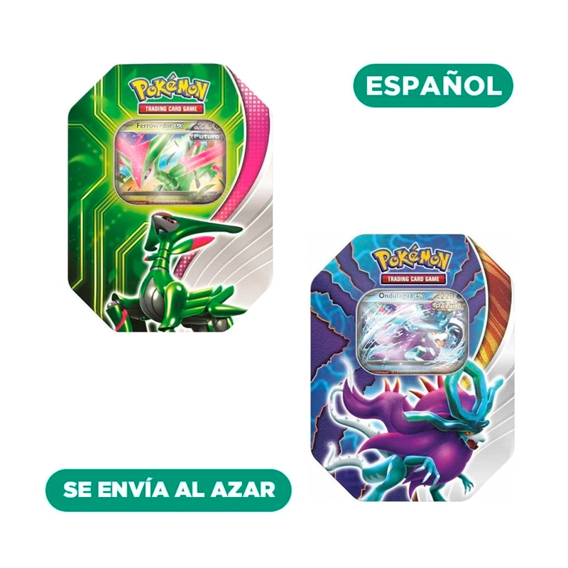 POKEMON TCG PARADOX CLASH TIN ALEATORIO ESPAÑOL - 2