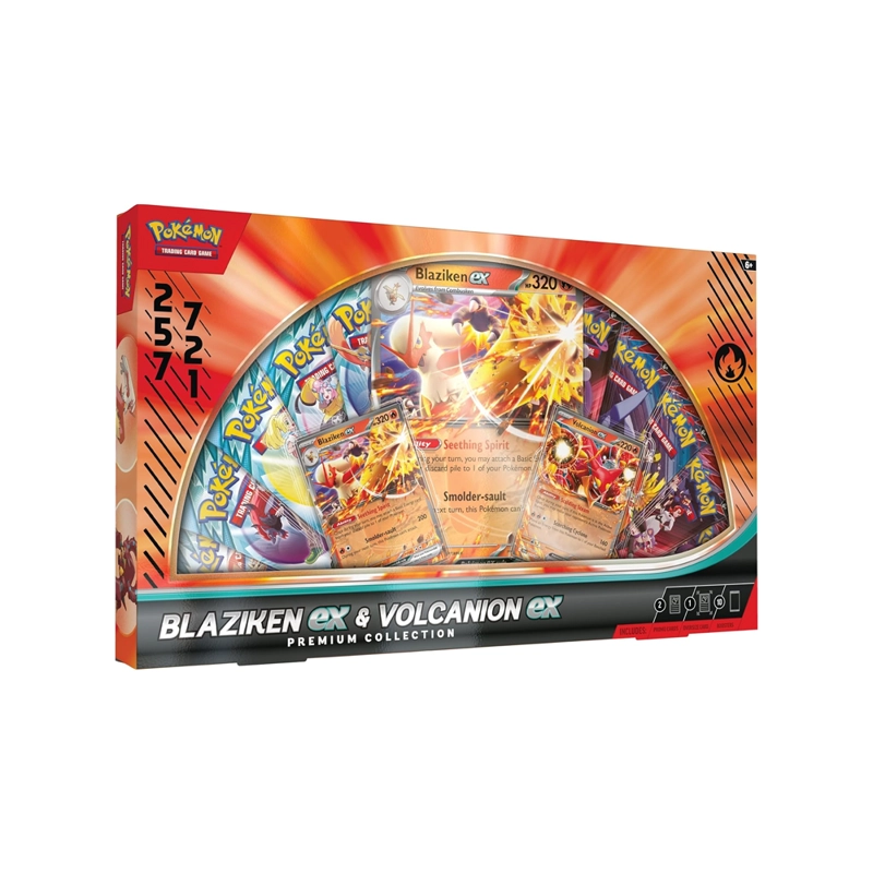 POKEMON TCG BLAZIKEN EX VOLCANION EX PREMIUM COLLECTION - 1