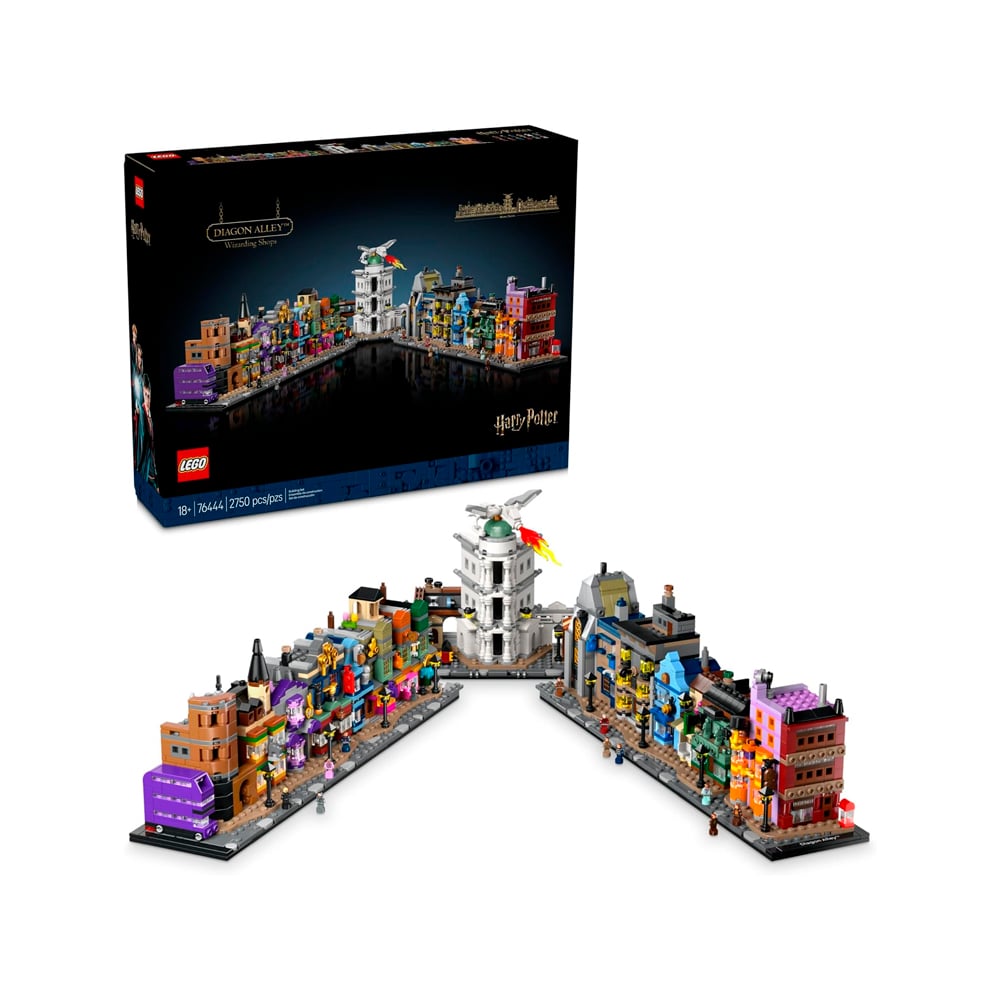 LEGO HARRY POTTER DIAGON ALLEY WIZARDING SHOPS 76444 - 1