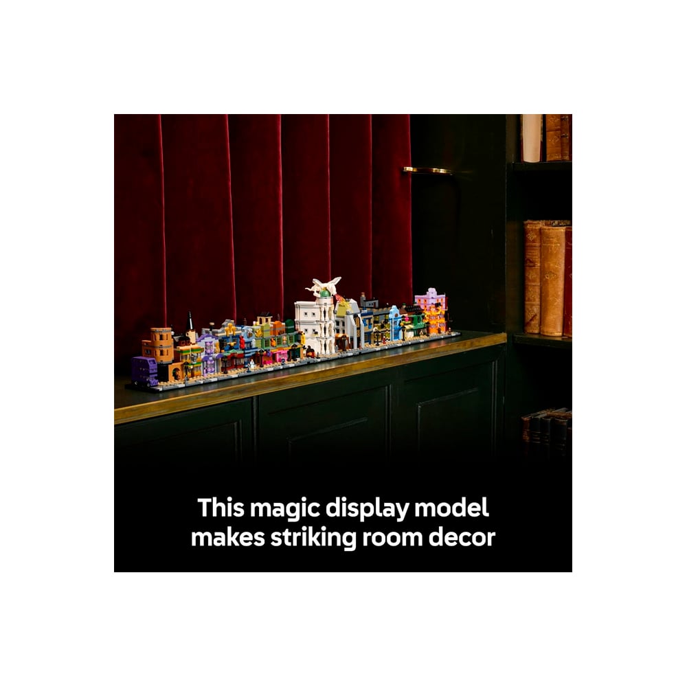 LEGO HARRY POTTER DIAGON ALLEY WIZARDING SHOPS 76444 - 5
