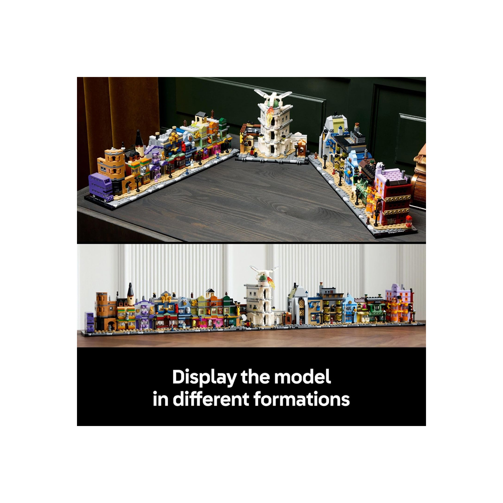 LEGO HARRY POTTER DIAGON ALLEY WIZARDING SHOPS 76444 - 6