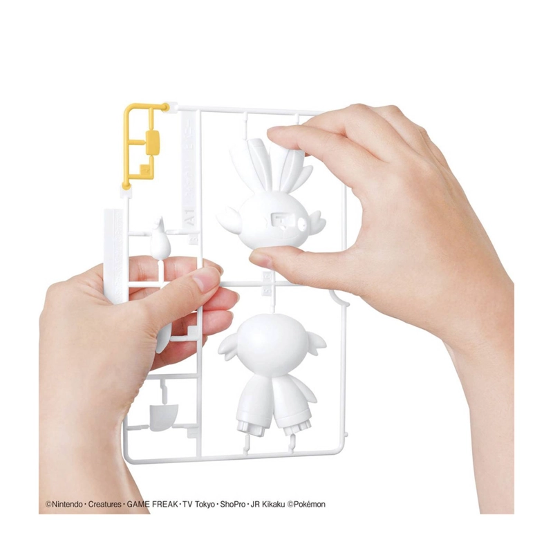 BANDAI SPIRITS MODEL KIT POKEMON SCORBUNNY - 3