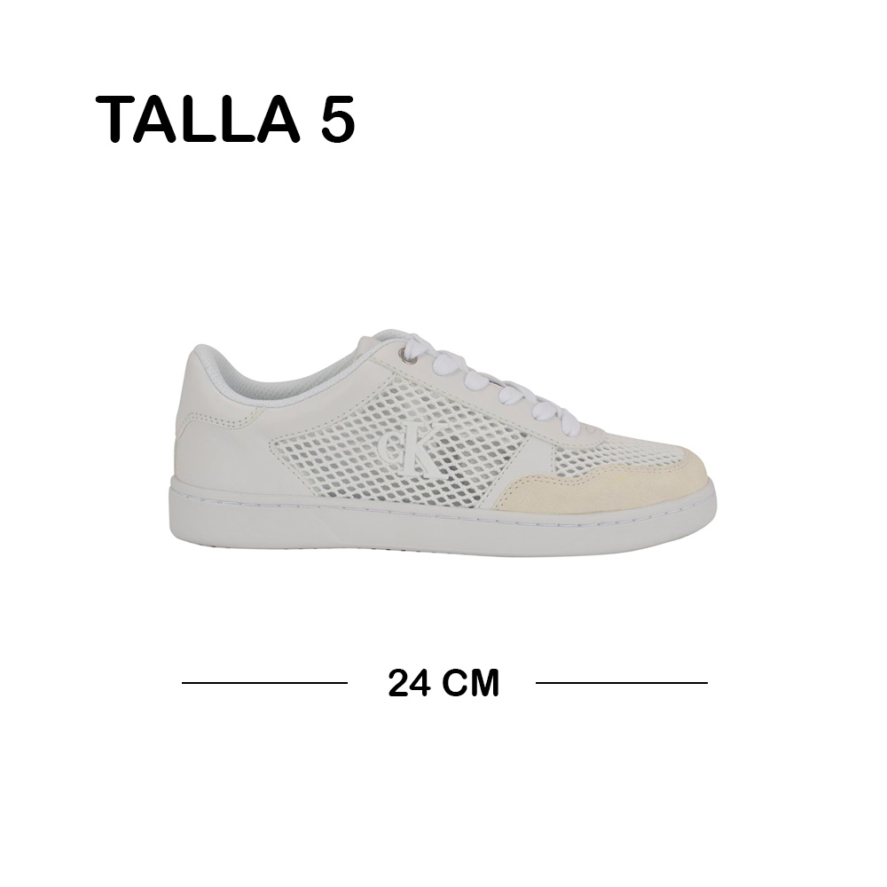 ZAPATILLA CALVIN KLEIN HEYRA LIGHT GREY PARA DAMA TALLA 5 - 7