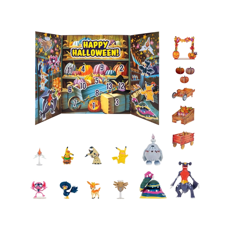 POKEMON HALLOWEEN CALENDARIO EDICION ESPECIAL 2025 - 1