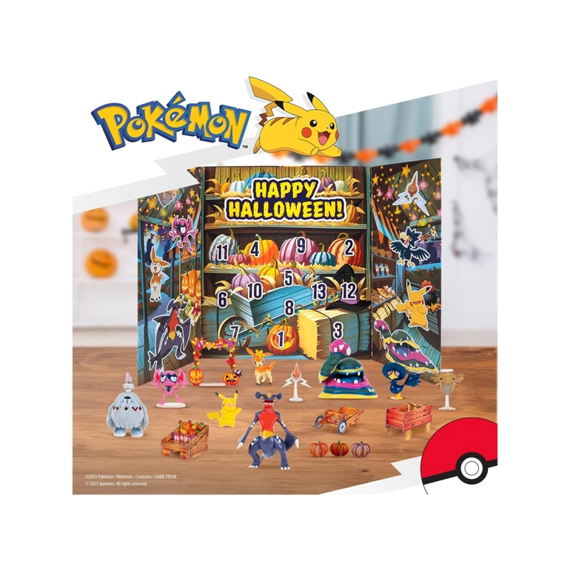 POKEMON HALLOWEEN CALENDARIO EDICION ESPECIAL 2025 - 2