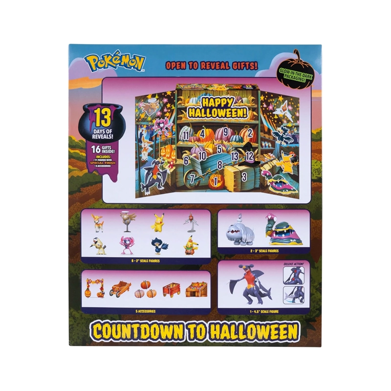 POKEMON HALLOWEEN CALENDARIO EDICION ESPECIAL 2025 - 3