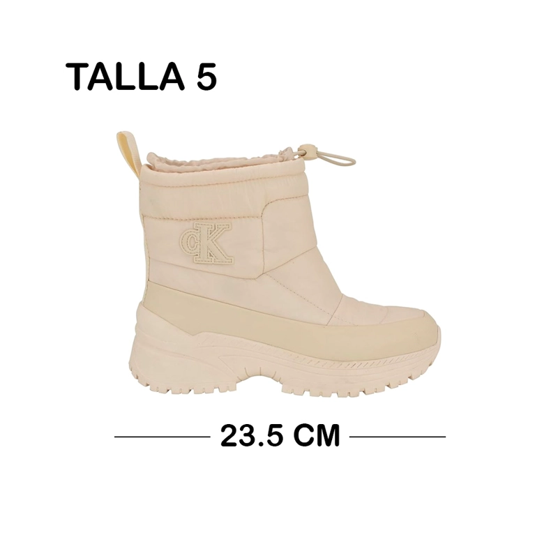 BOTAS CALVIN KLEIN DAMA NELSA WHITE TALLA 5 - 2