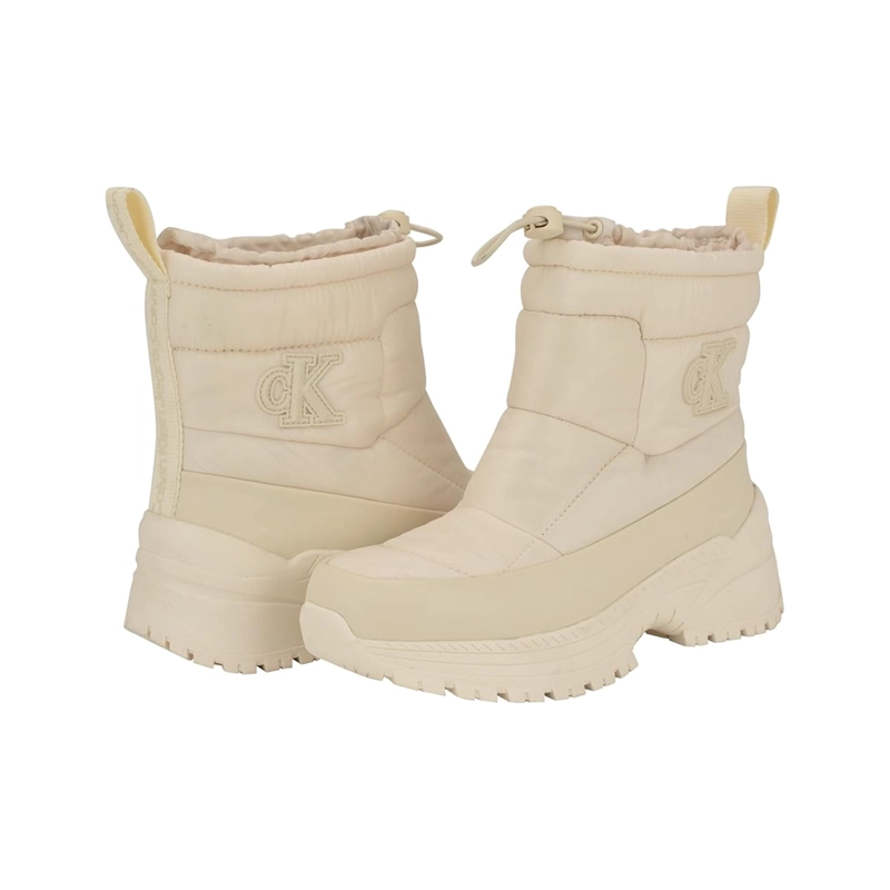 BOTAS CALVIN KLEIN DAMA NELSA WHITE TALLA 5 - 6