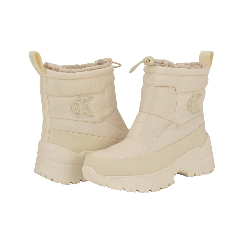 BOTAS CALVIN KLEIN DAMA NELSA WHITE TALLA 5 - 6