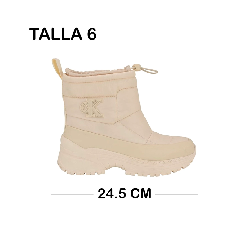 BOTAS CALVIN KLEIN DAMA NELSA WHITE TALLA 6 - 2