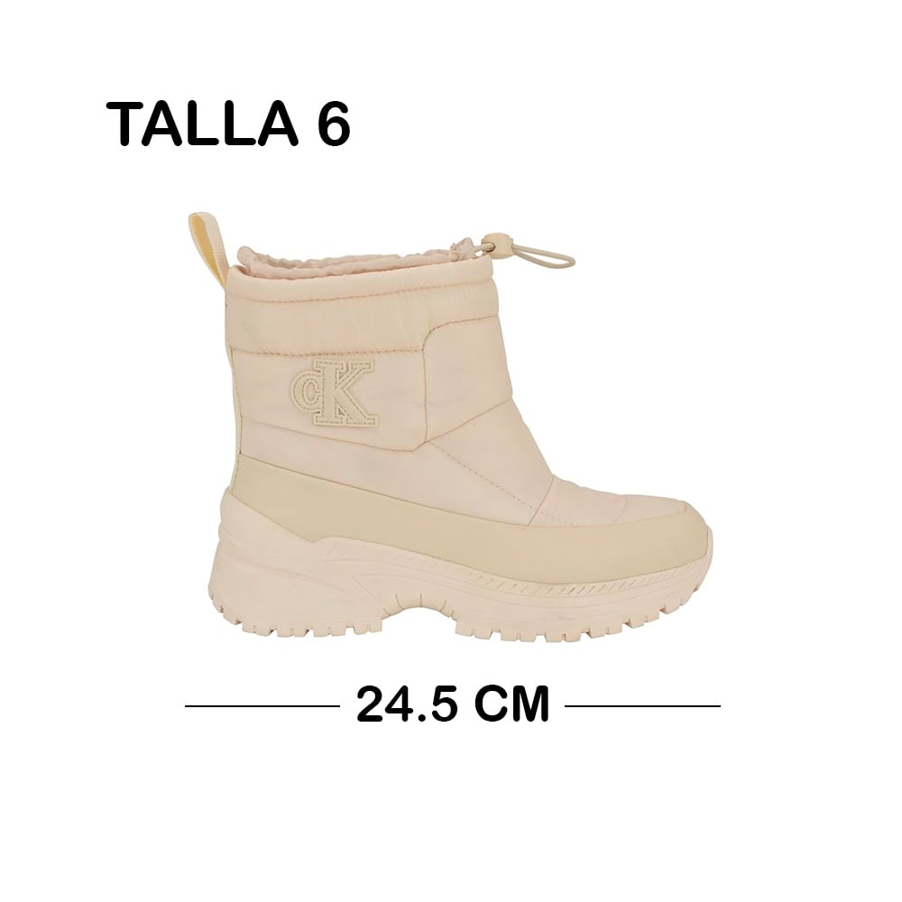 BOTAS CALVIN KLEIN DAMA NELSA WHITE TALLA 6 - 2