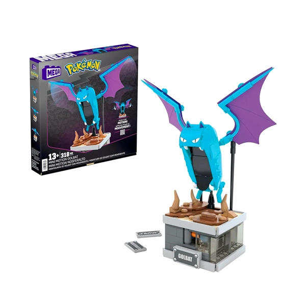 MEGA POKEMON GOLBAT EXCLUSIVO CON MOVIMIENTO - 1