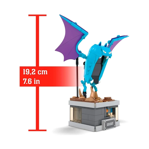 MEGA POKEMON GOLBAT EXCLUSIVO CON MOVIMIENTO - 4