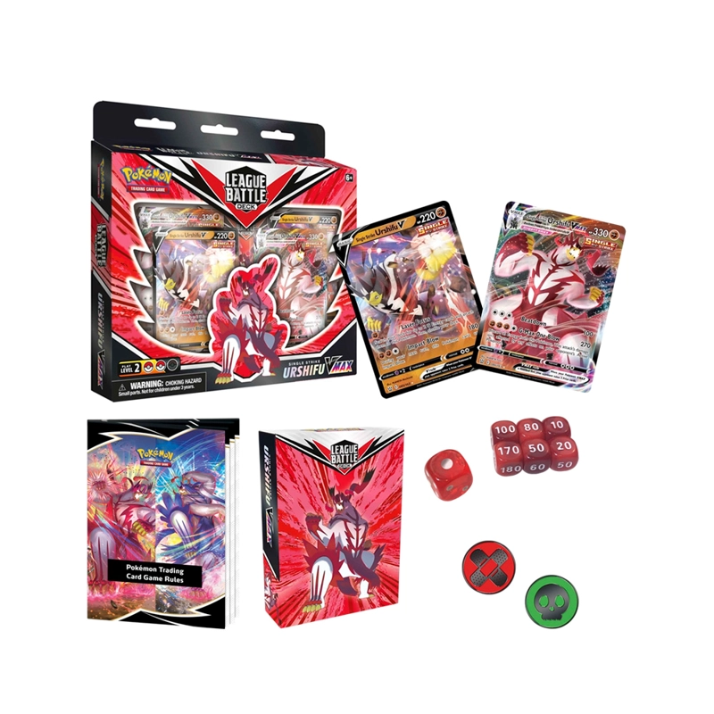 POKEMON TCG SINGLE STRIKE URSHIFU VMAX DECK INGLES - 1