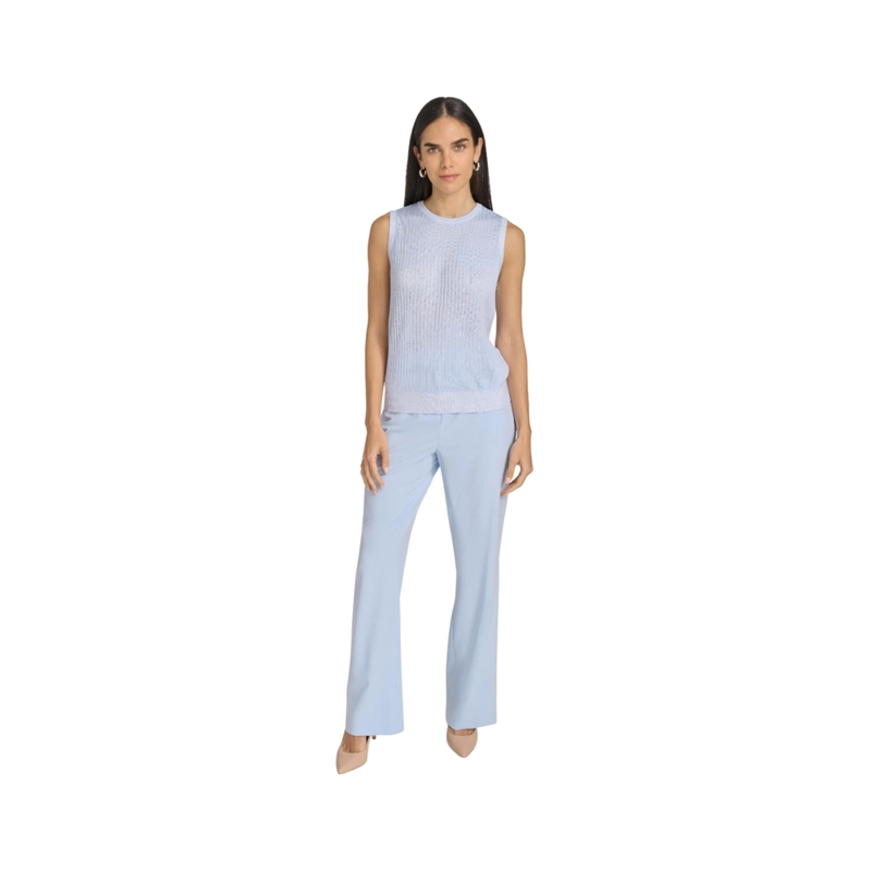 CALVIN KLEIN SUETER DE PUNTO SIN MANGAS PARA DAMA TALLA XS - 3