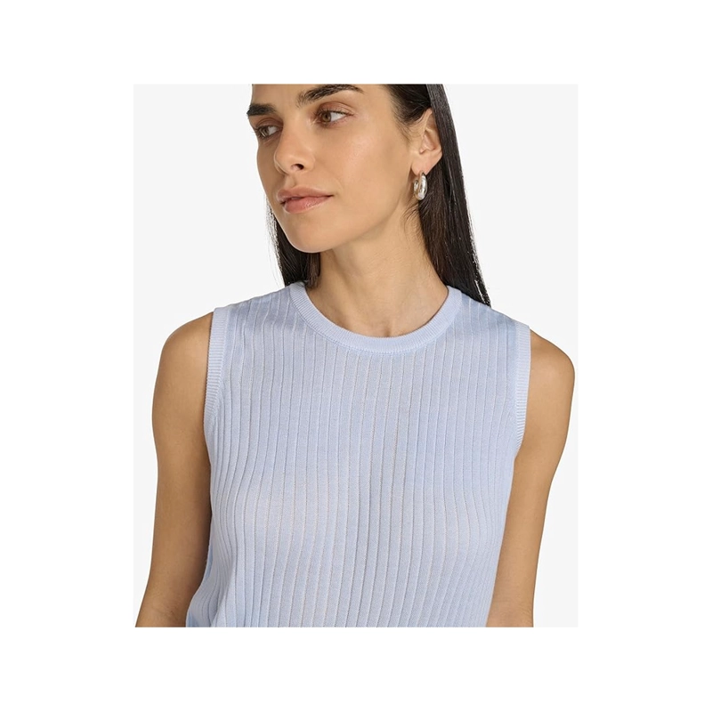 CALVIN KLEIN SUETER DE PUNTO SIN MANGAS PARA DAMA TALLA XS - 6