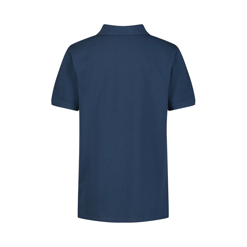 POLO CORTO CALVIN KLEIN AZUL ACERO INFANTIL TALLA 8 - 3
