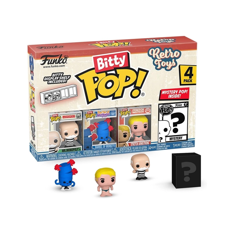 FUNKO BITTY POP RETRO TOYS MR MONOPOLY MIX A - 1