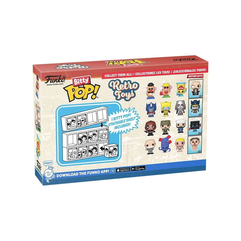 FUNKO BITTY POP RETRO TOYS MR MONOPOLY MIX A - 3