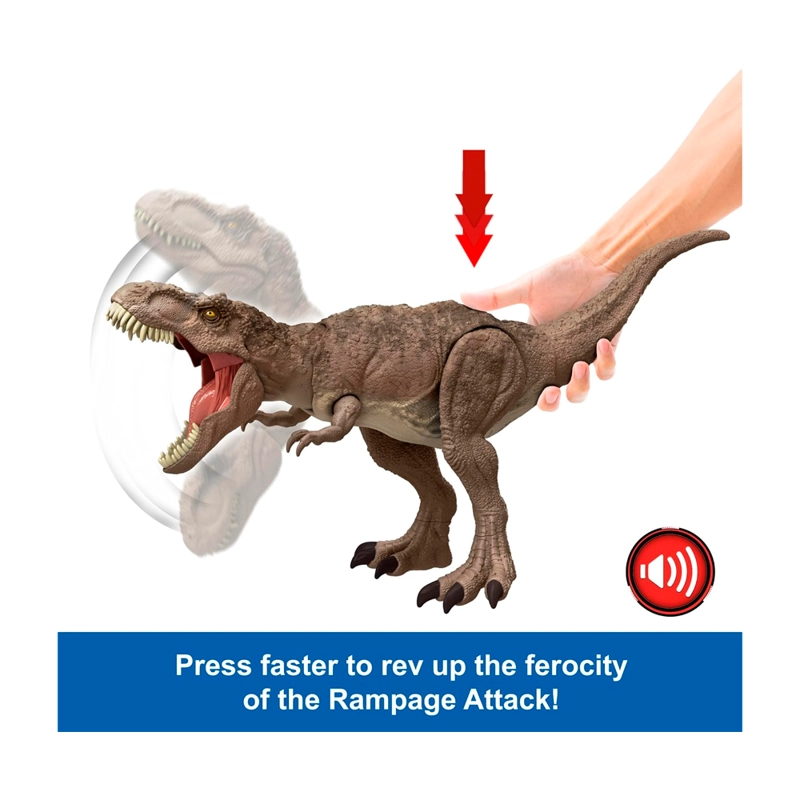 JURASSIC WORLD CHAOS THEORY ALL OUT ATTACK TYRANNOSAURUS REX - 3