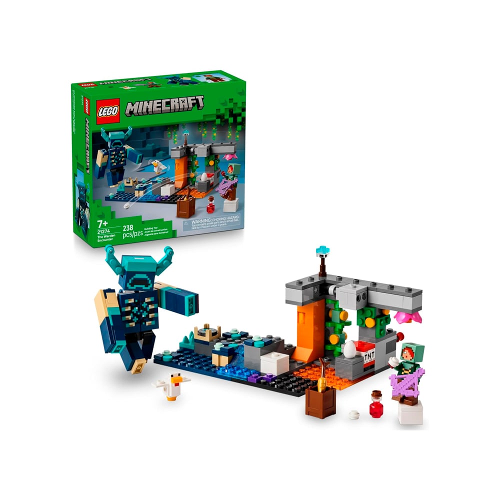 LEGO MINECRAFT THE WARDEN ENCOUNTER KIDS 21274 - 1