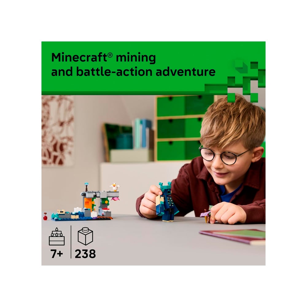 LEGO MINECRAFT THE WARDEN ENCOUNTER KIDS 21274 - 2