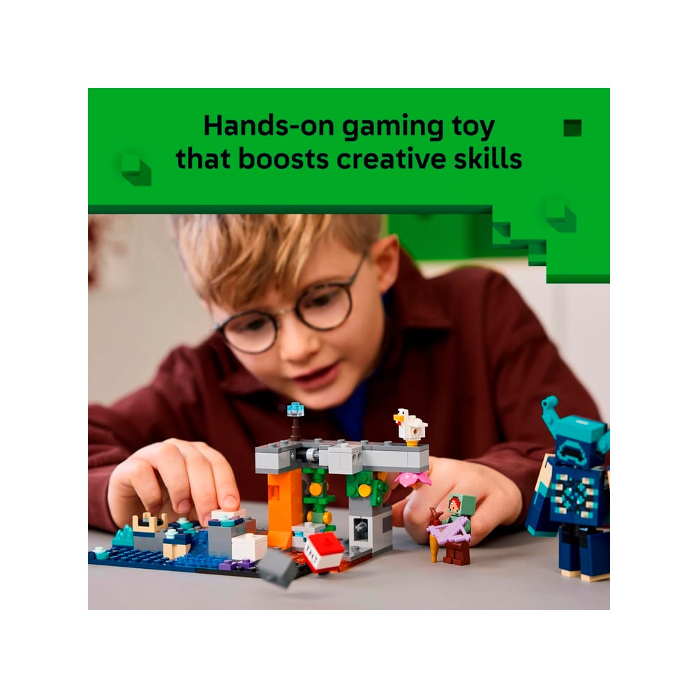 LEGO MINECRAFT THE WARDEN ENCOUNTER KIDS 21274 - 4