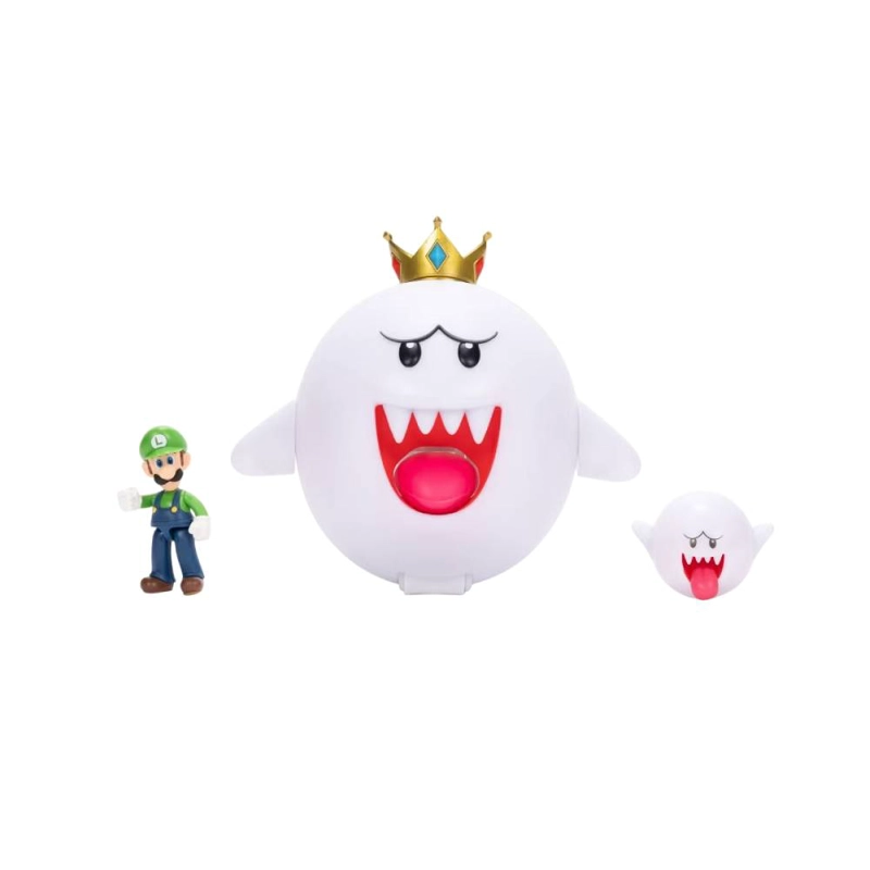 NINTENDO KING BOO WITH LUIGI ACTION FIGURE SET - 2
