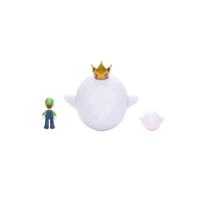 NINTENDO KING BOO WITH LUIGI ACTION FIGURE SET - 4