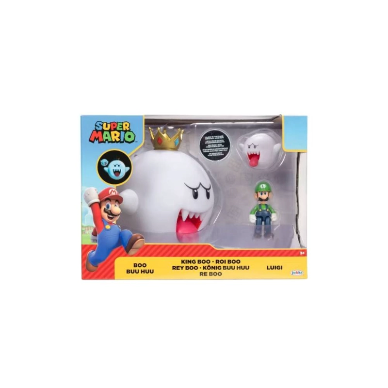NINTENDO KING BOO WITH LUIGI ACTION FIGURE SET - 5