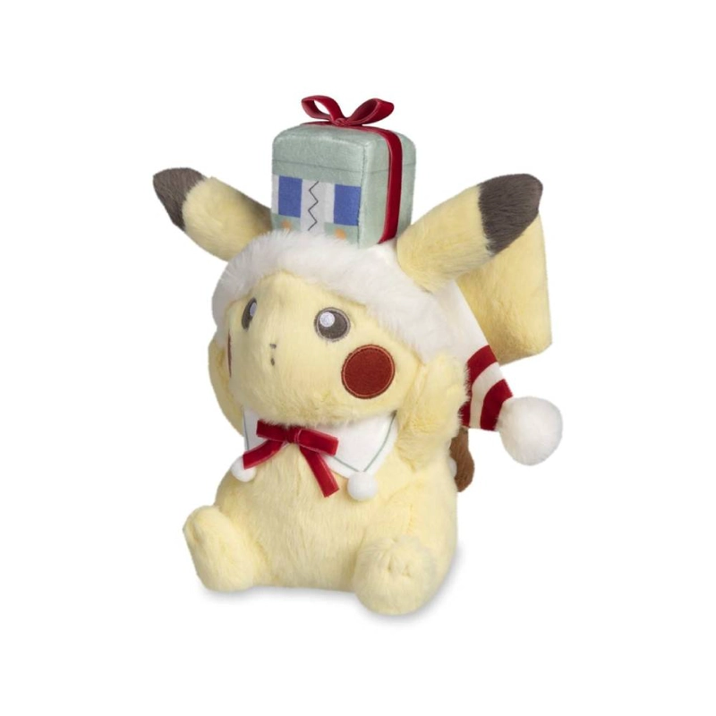 POKEMON CENTER NAVIDAD PIKACHU 39 CM EXCLUSIVO - 2