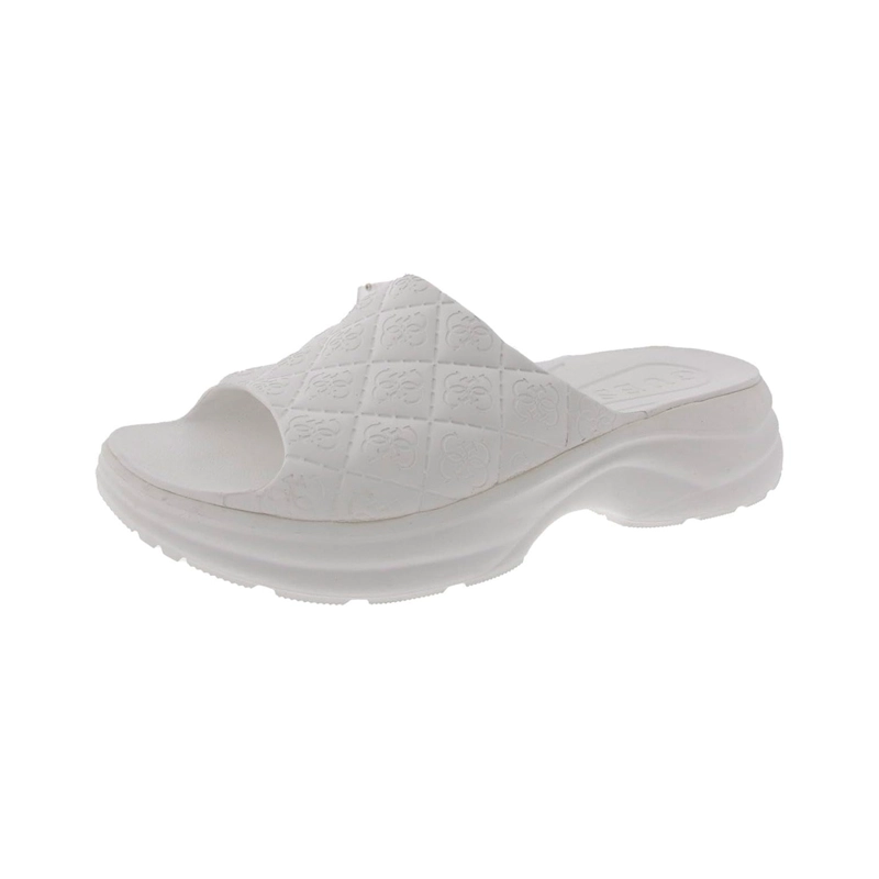 SANDALIA GUESS FENIXY WHITE PARA DAMA TALLA 5 - 1