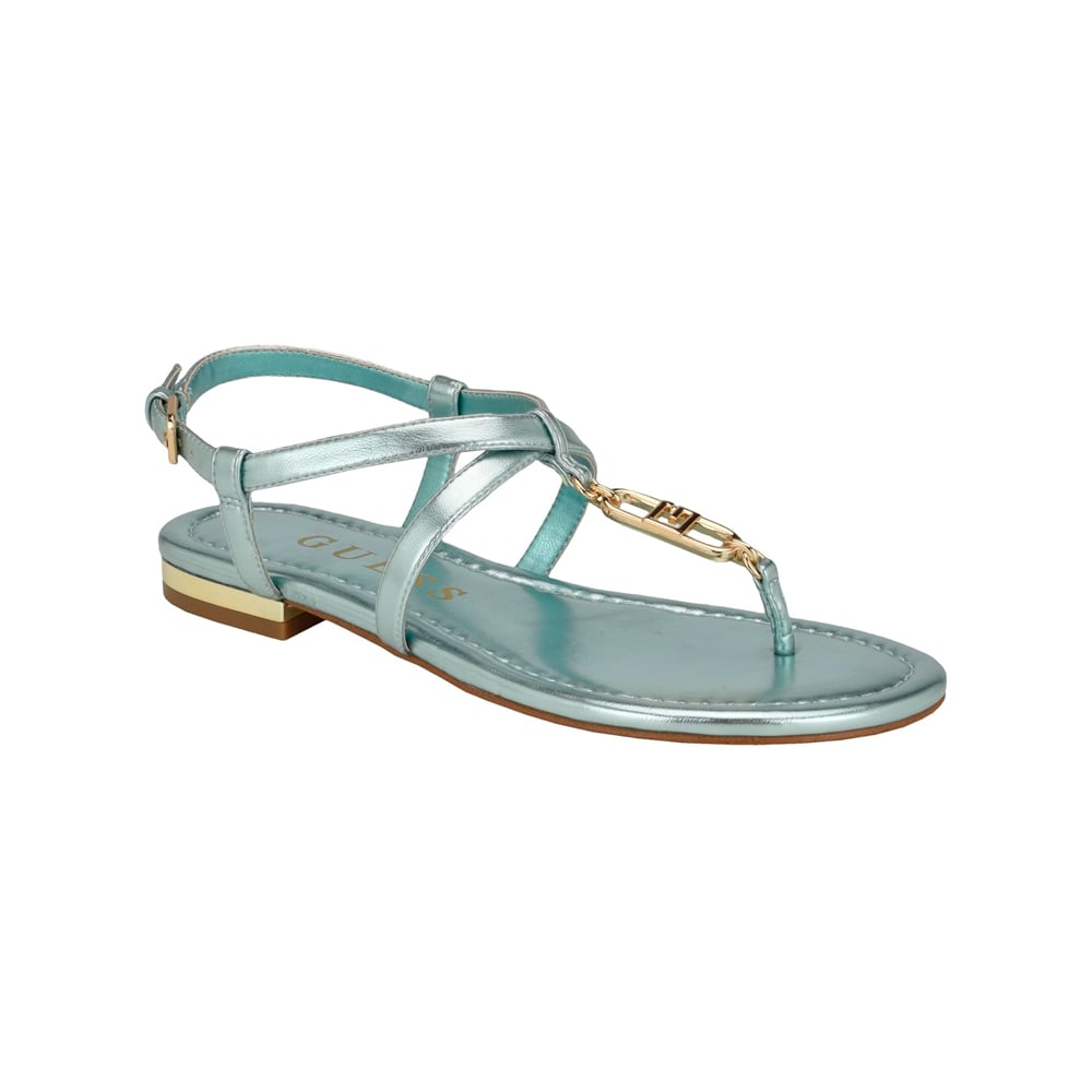 SANDALIA GUESS LIGHT GREEN 330 DAMA TALLA 6 5 - 1