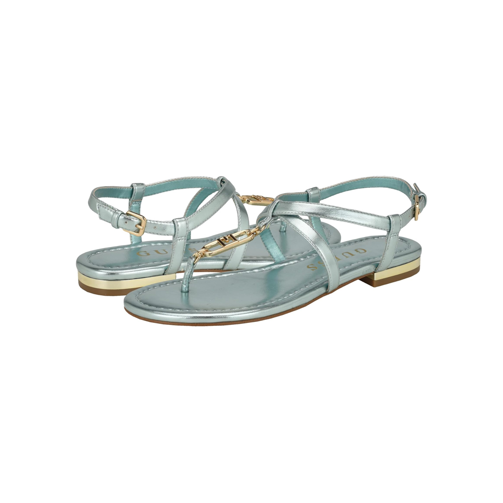 SANDALIA GUESS LIGHT GREEN 330 DAMA TALLA 6 5 - 5