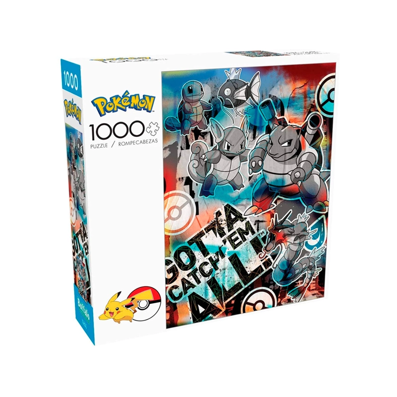 POKEMON ROMPECABEZA 1000 PIEZAS AGUA TEAM - 1