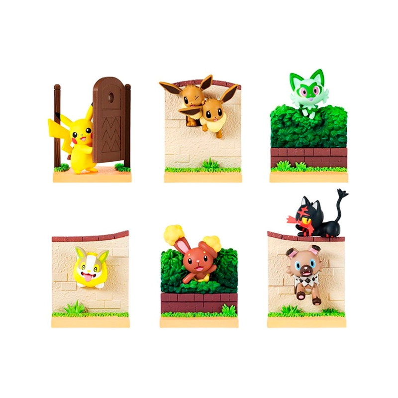 POKEMON RE MENT PYOKOTTO OKAER SET COMPLETO JAPON - 1