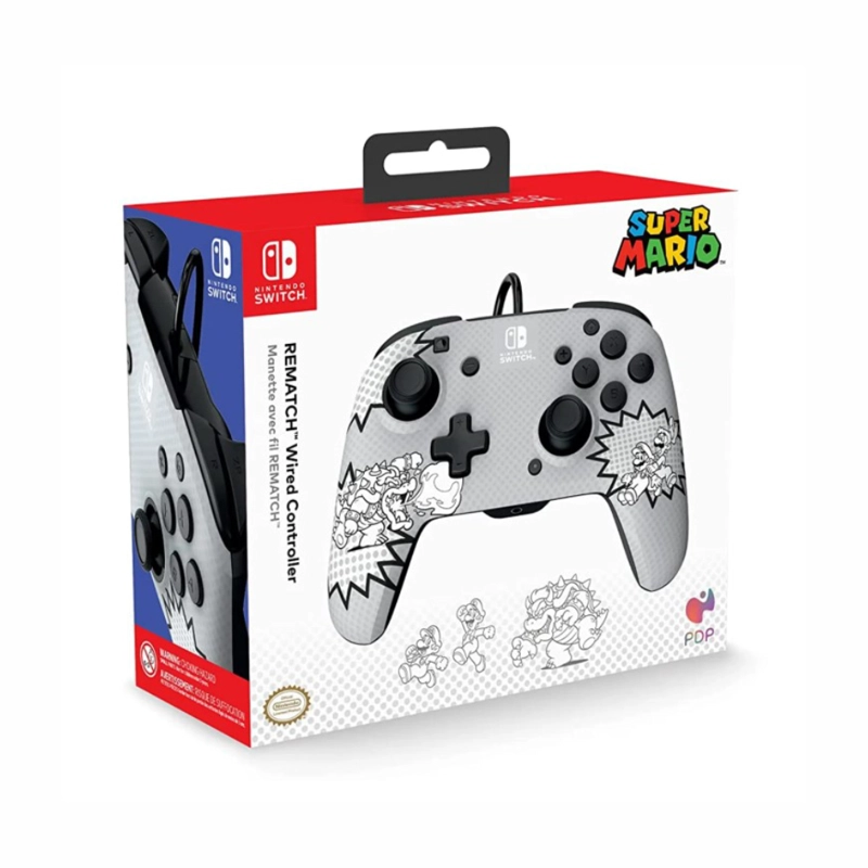 MANDO NINTENDO SWITCH MARIO BROSS LUIGI - 2