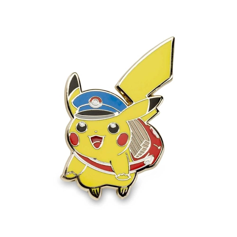 POKEMON CENTER PIKACHU CARTERO PIN - 1