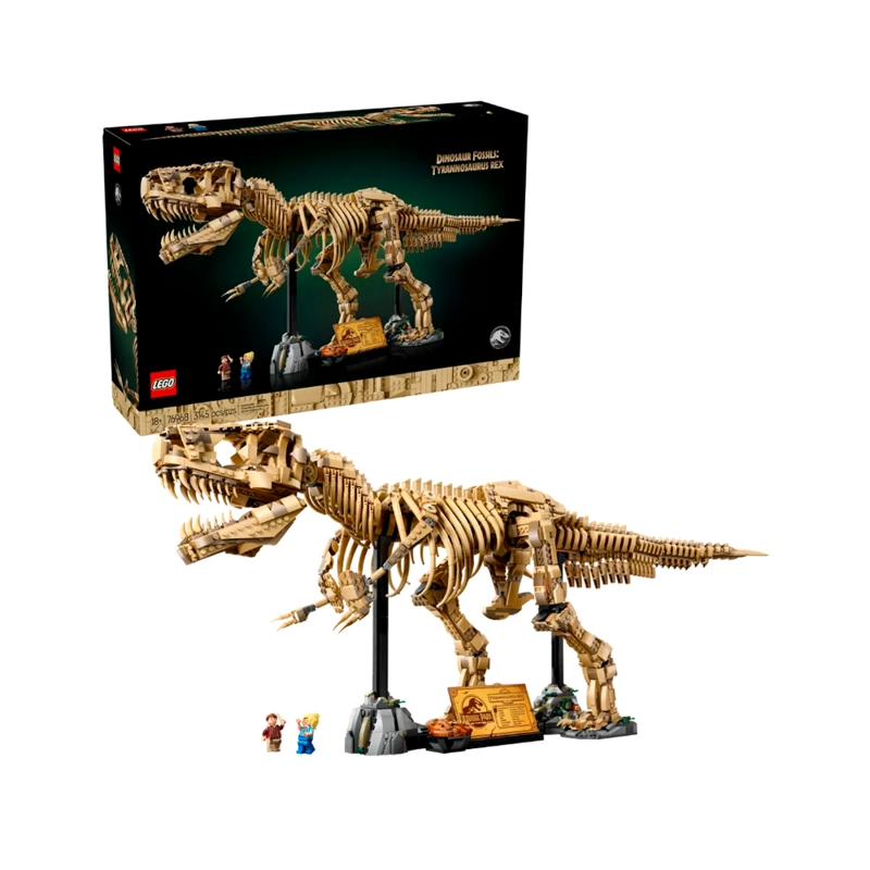 LEGO JURASSIC WORLD DINOSAUR FOSSILS TYRANNOSAURUS REX 76968 - 1