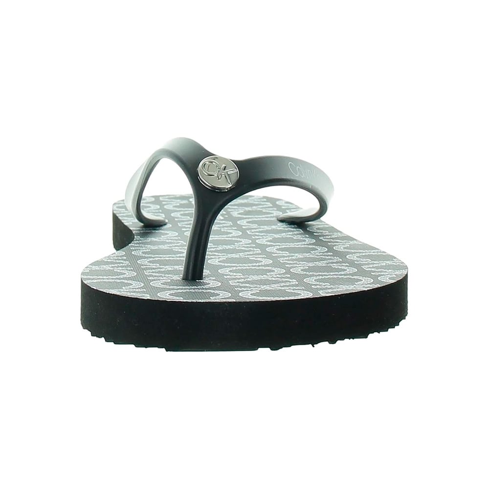 SANDALIA CALVIN KLEIN SARMINYA BLACK DAMA TALLA 5 - 2