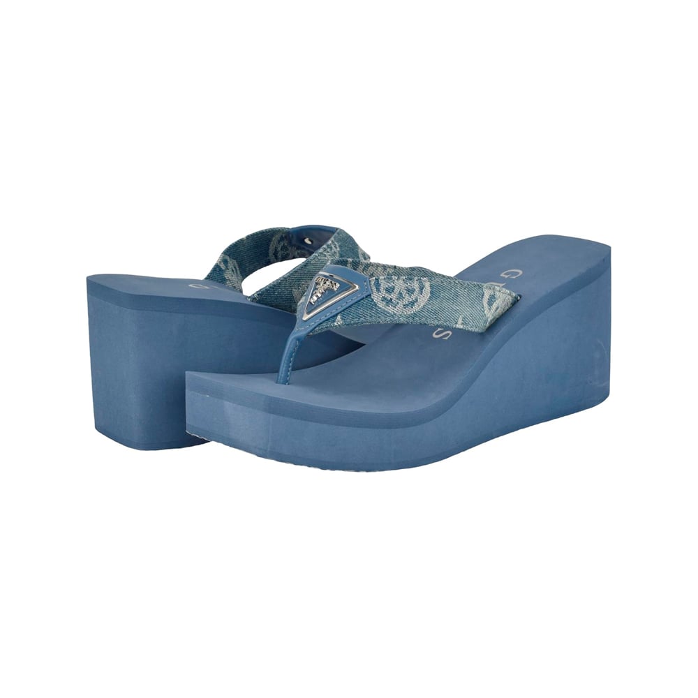 SANDALIA GUESS DEMMEY DARK BLUE DAMA TALLA 6 - 5